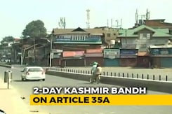 Kashmir Shuts Down Ahead Of Supreme Court Hearing On Article 35A Kashmir Shuts Down Ahead Of Supreme Court Hearing On Article 35A