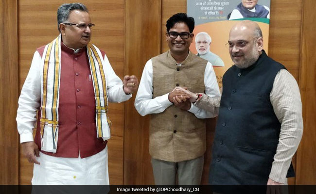 Ex-Raipur Collector Joins BJP Days After Resigning From Civil Services