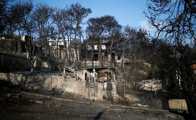 Armageddon Fire In Greece's Mati Kills 80, More Feared Dead
