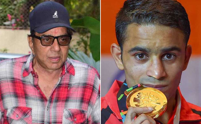 NDTV Exclusive: अभिनेता धर्मेंद्र का बॉक्‍सर अमित पांघल को जवाब, 'मैं आपसे मिलने को बेताब'