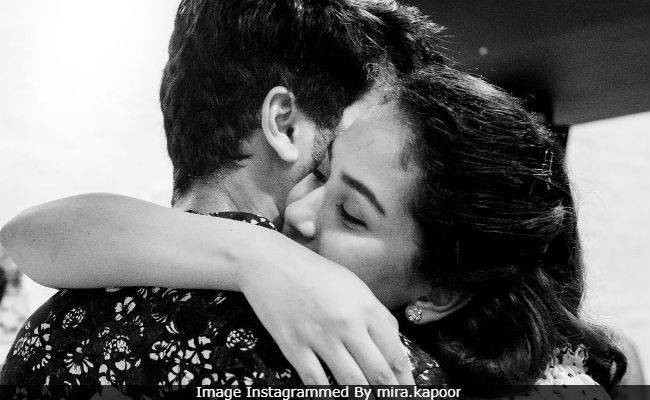 Shahid Kapoor And Mira Rajput. Just Like This, Forever (What A Beautiful Pic)