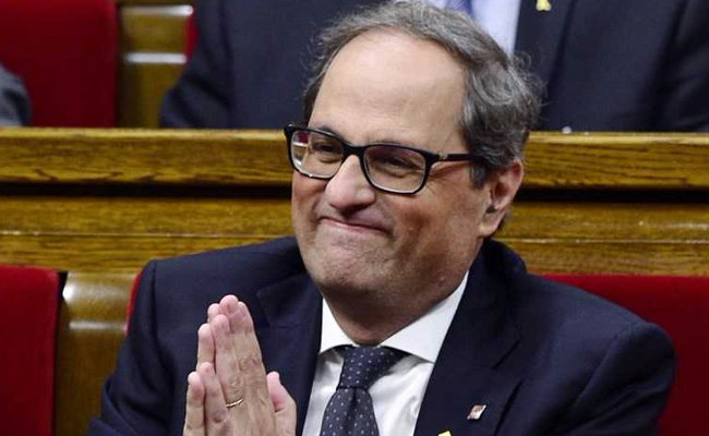 Hardline Separatist Quim Torra Appointed Catalan Leader