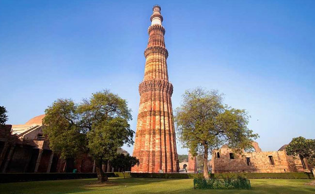 Delhi's Qutub Minar Under Renovation As Bird Excreta Causes Damage