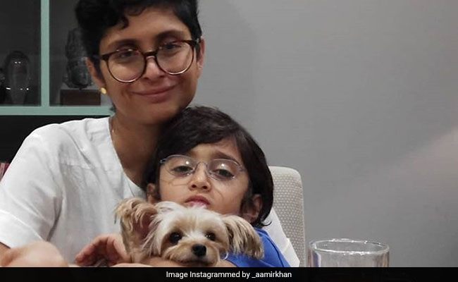 This Pic Of Aamir Khan's Son Azad With Mom Kiran Rao Will Brighten Up Your 'Lazy Sunday'