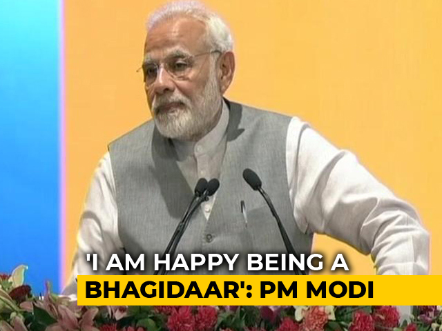 PM Modi Says He Considers Rahul Gandhi's 'Bhagidar' Comment A Compliment