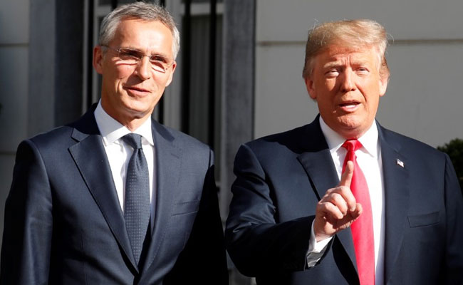 Donald Trump, At NATO Summit, Says Germany Is 'Captive' Of Russia.