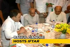 At Rahul Gandhi's Iftar Party, Pranab Mukherjee Has Place Of Honour At Rahul Gandhi's Iftar Party, Pranab Mukherjee Has Place Of Honour
