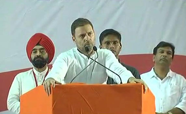 "China Gives Jobs To 50,000 People A Day, The BJP To 450": Rahul Gandhi