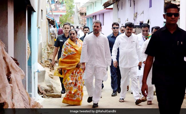 Rahul Gandhi Meets Family Of Farmer-Scientist Dadaji Khobragade, Apologises For Nation's "Apathy'