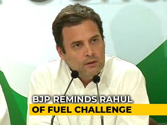 Karnataka's Petro-Price Hike Fuels BJP Jeer at Rahul Gandhi