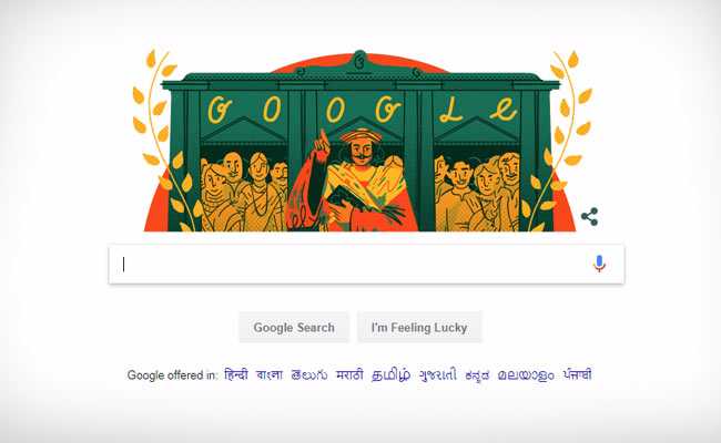 Google Doodle Honours Raja Ram Mohan Roy, The "Maker Of Modern India"