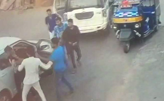 On Video, Rajasthan BJP Lawmaker's Son Drags Man Out Of Car, Slaps Him