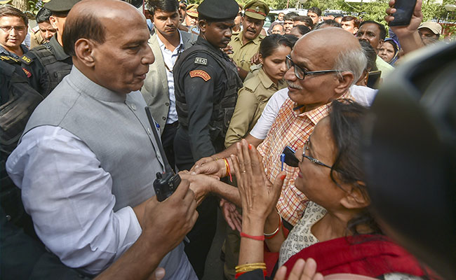 To Free Jammu And Kashmir Of Terrorism Is The Only Aim, Says Rajnath Singh