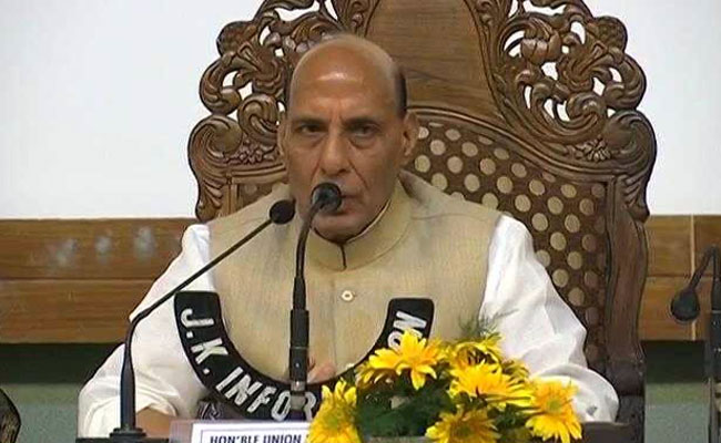 Extending Ramzan Ceasefire A Security Challenge, Rajnath Singh Told