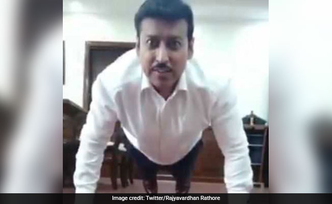 On Twitter, Minister's Fitness Challenge For Indians And These 3 Celebs