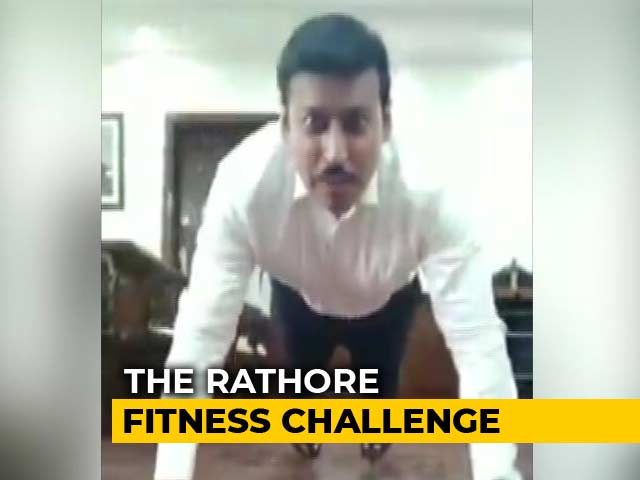 On Twitter, Minister's Fitness Challenge For Indians And These 3 Celebs