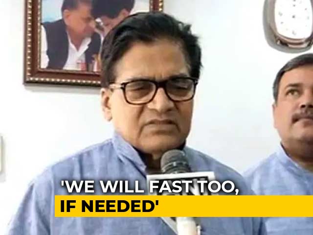 If Needed We Will Also Do Sit-In Protest, Says SP Leader Ram Gopal Yadav