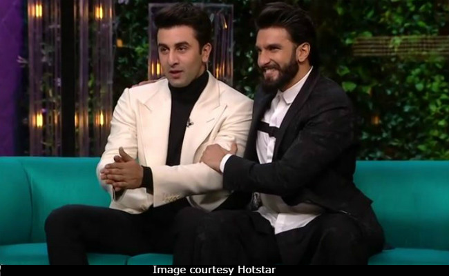 After <I>Sanju</I>, Ranbir Kapoor Is Seen As Ranveer Singh's 'Competition.' Or So He Says