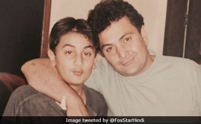 On Father's Day, Ranbir Kapoor Shares 'Awkward Teenager Moment' With Real Dad Rishi Kapoor And 'Jaddu Ki Jhappi' With Reel Dad
