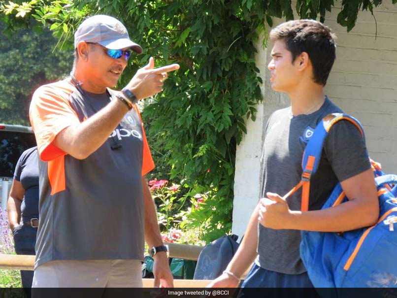 Ravi Shastri's "Words Of Wisdom" For Arjun Tendulkar