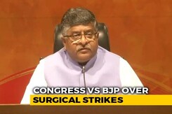 After Congress Remarks On Surgical Strikes, Law Minister's Angry Retort After Congress Remarks On Surgical Strikes, Law Minister's Angry Retort
