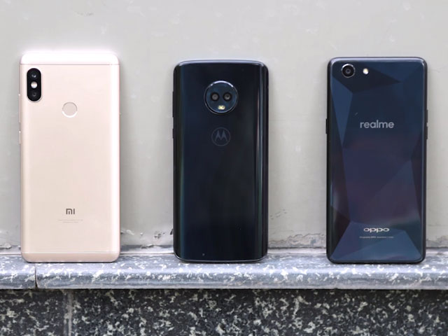 Realme 1 vs Moto G6 vs Redmi Note 5 Pro: Performance, Camera, Battery, And More Compared