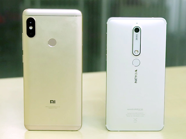 Redmi Note 5 Pro vs Nokia 6 (2018)