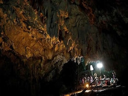 Rescue Teams Battle High Water To Find Boys Missing In Thai Cave Rescue Teams Battle High Water To Find Boys Missing In Thai Cave