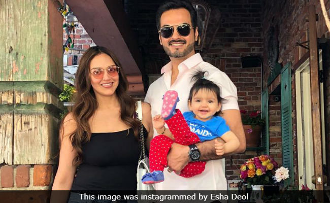 The Star Of Esha Deol And Bharat Takhtani's Vacation Pics Is Their 'Bome' Radhya