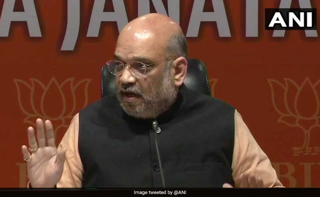 BJP अध्यक्ष अमित शाह बोले- NRC से किसी भी भारतीय का नाम नहीं कटेगा, वोट के लिए सवाल उठा रही कांग्रेस