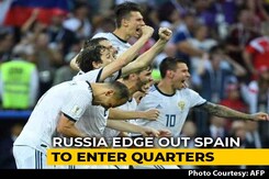 FIFA World Cup 2018: Hosts Russia, Croatia Enter Quarter-Finals FIFA World Cup 2018: Hosts Russia, Croatia Enter Quarter-Finals