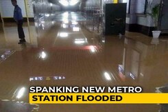 Delhi Metro Station Flooded Days Before Its Opening Delhi Metro Station Flooded Days Before Its Opening