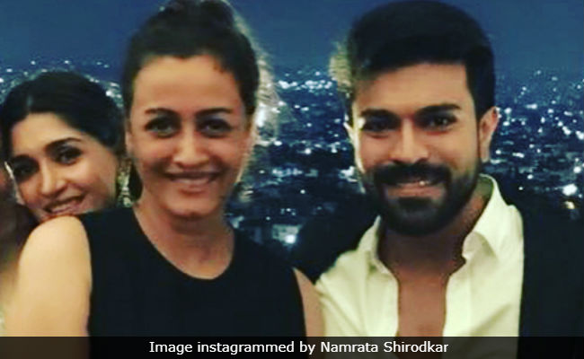 Namrata Shirodkar Parties With Ram Charan At Shirya And Anindith's Post-Wedding Bash