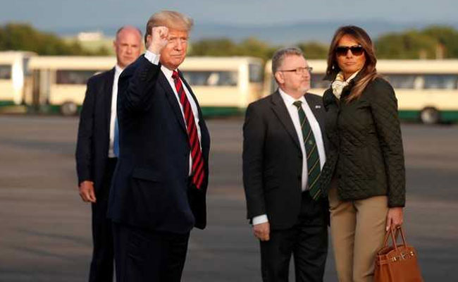 Donald Trump, At "Magical" Scottish Golf Course, Preps For Putin Meet Donald Trump, At "Magical" Scottish Golf Course, Preps For Putin Meet