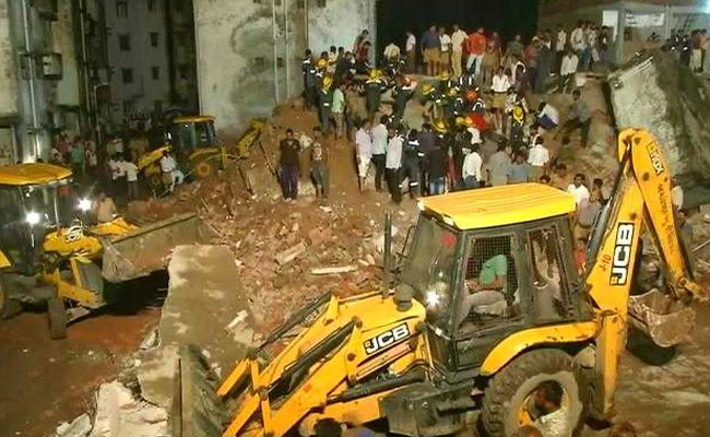 4 Rescued, Many Trapped After Decades-Old Buildings Collapse In Ahmedabad