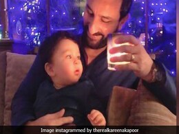 Kareena Kapoor And Saif Ali Khan's Son Taimur Learnt New Words Among Them Is 'Abba' Kareena Kapoor And Saif Ali Khan's Son Taimur Learnt New Words Among Them Is 'Abba'