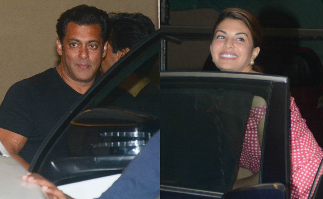 <i>Race 3</i> Co-Stars Salman Khan, Jacqueline Fernandez Race To The Party After Trailer Launch