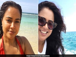 Sameera Reddy Proves The Best Place To Take A Selfie Is By The Sea Sameera Reddy Proves The Best Place To Take A Selfie Is By The Sea