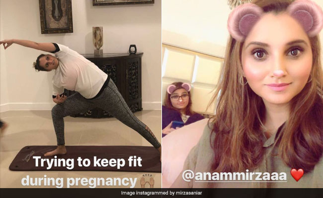 सानिया मिर्जा ने दिखाया पहली बार अपना बेबी बम्प, ऐसे रख रही हैं खुद को फिट