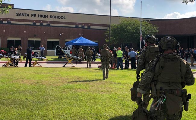 10 Killed In Texas High School Shooting, Suspect Wanted To "Commit Suicide"