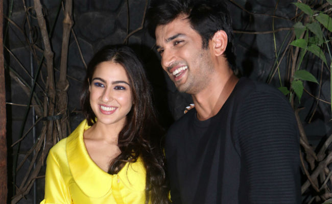 Sara Ali Khan, Sushant Singh Rajput Celebrate <i>Kedarnath</i> Wrap With A Party. Pics Here