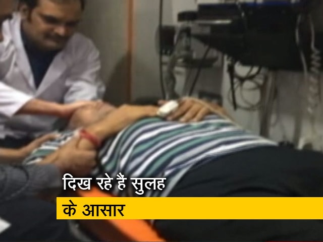 नेशनल रिपोर्टर : अस्पताल से अदालत तक 'आप' का धरना