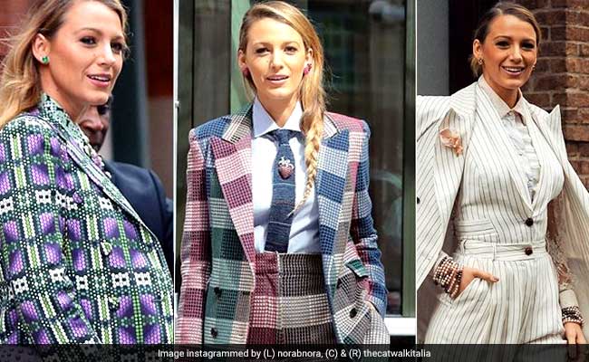 Proof That Blake Lively Can't Get Enough Of Prints