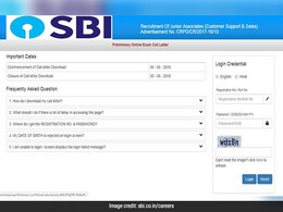 SBI Clerk Prelims 2018 Call Letter Released; Download Now From Sbi.co.in/careers SBI Clerk Prelims 2018 Call Letter Released; Download Now From Sbi.co.in/careers