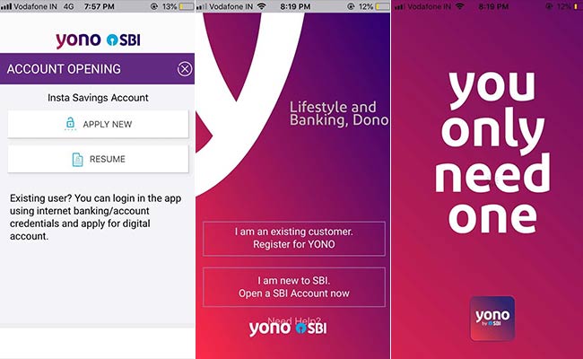 Sbi Online How To Open Sbi Account With Zero Balance Via Yono
