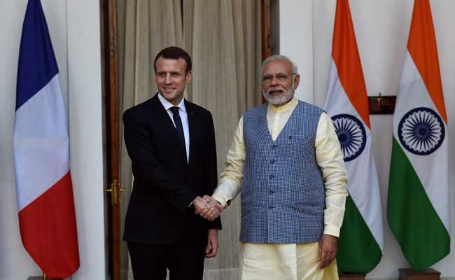 PM Narendra Modi, Emmanuel Macron Discuss Bilateral Issues, Global Situation