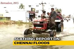 2015 Chennai Floods A "Man-Made Disaster", Says CAG Report 2015 Chennai Floods A "Man-Made Disaster", Says CAG Report