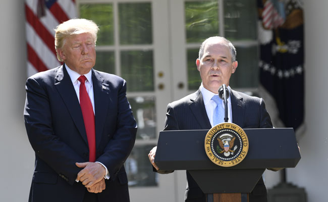 Scandal-Hit US Environment Chief Could Be Sacked