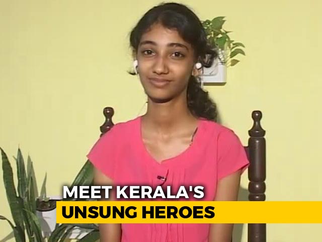 Kerala Teen Who Lost Everything In Floods Plunged Into Relief Work