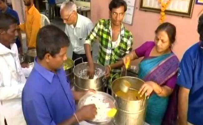In Hyderabad, Eat Two Meals A Day At Just Rs 10